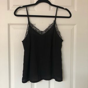 Lace trim camisole
